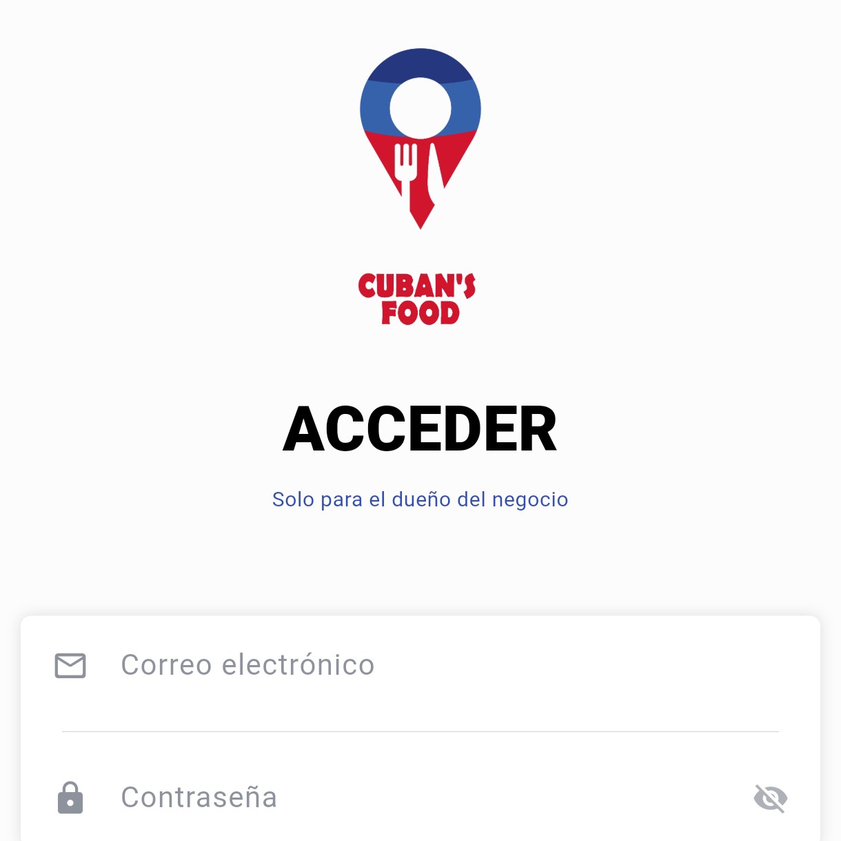 ¿Cómo registrar tu negocio en Cuban’s Food?